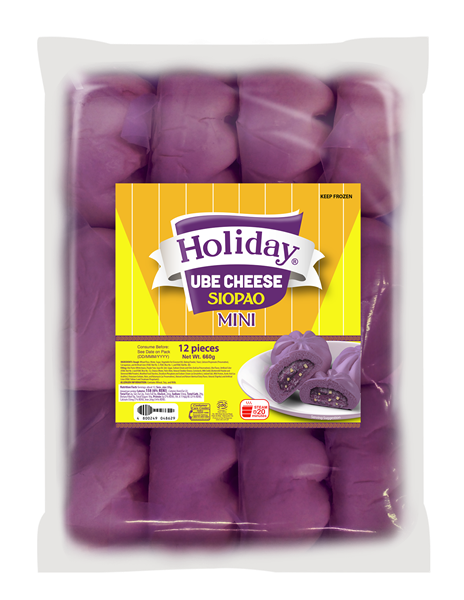 Holiday Siopao Ube Cheese Mini